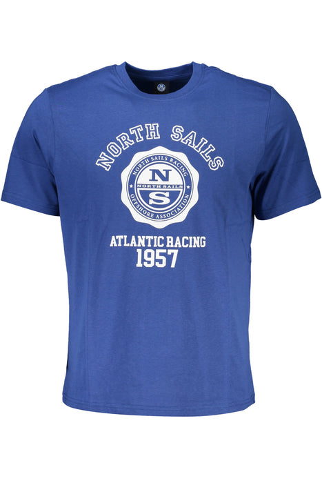 North Sails Mens Short Sleeved T-Shirt Blue