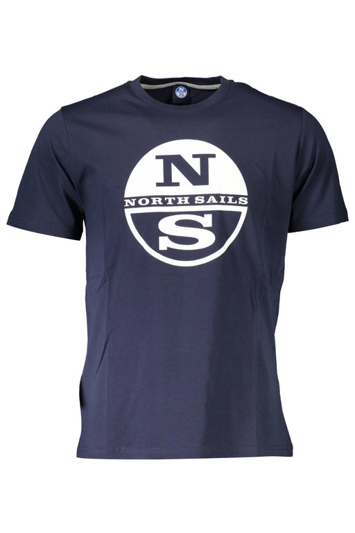 North Sails Mens Short Sleeve T-Shirt Blue