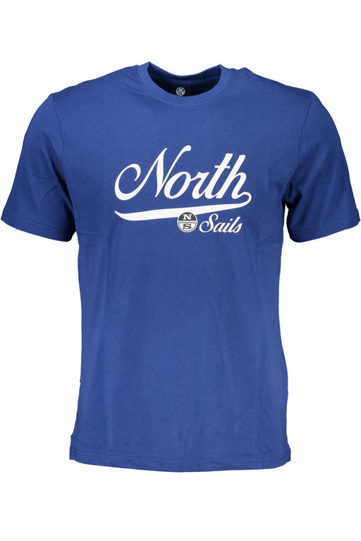 North Sails Mens Short Sleeved T-Shirt Blue