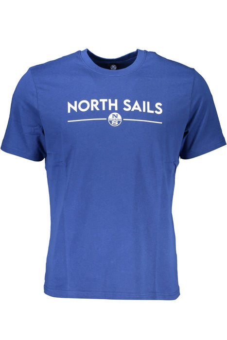 North Sails Mens Short Sleeved T-Shirt Blue