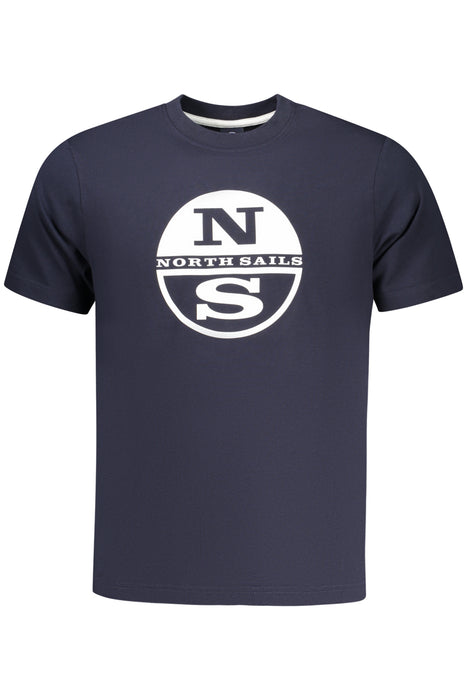 North Sails Mens Short-Sleeved T-Shirt, Blue