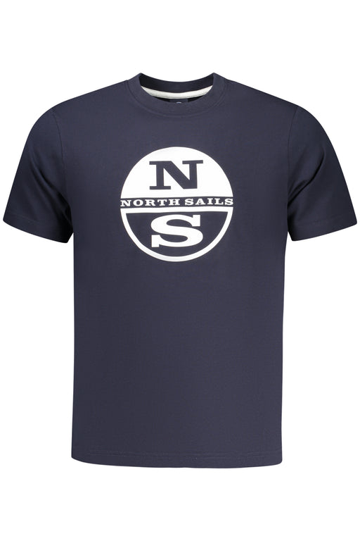 North Sails Mens Short-Sleeved T-Shirt, Blue