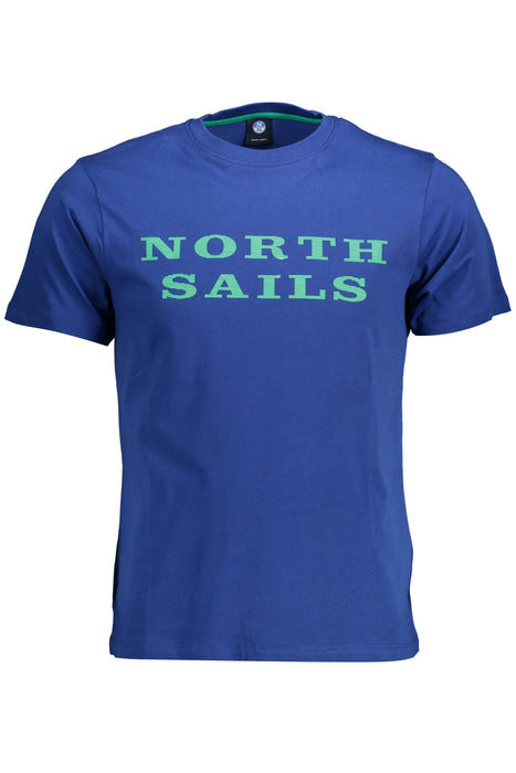 North Sails Mens Short Sleeve T-Shirt Blue