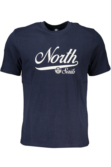 North Sails Mens Short Sleeved T-Shirt Blue