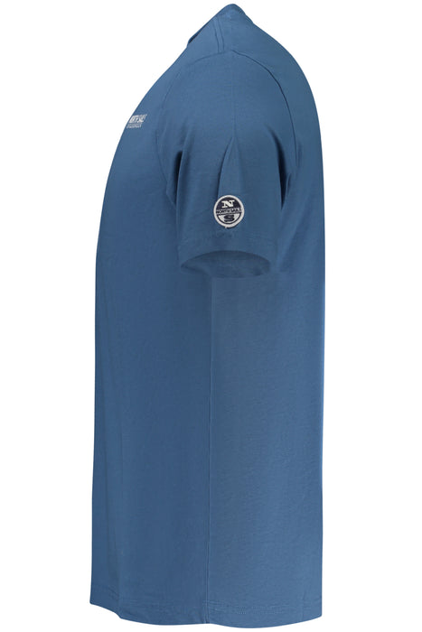 North Sails Mens Short-Sleeved T-Shirt, Blue