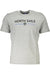 North Sails Mens Short Sleeved T-Shirt Gray