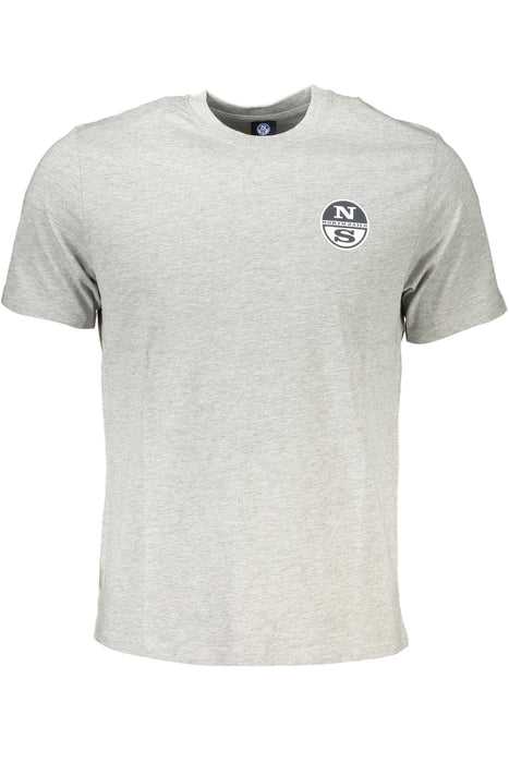 North Sails Mens Short Sleeved T-Shirt Gray