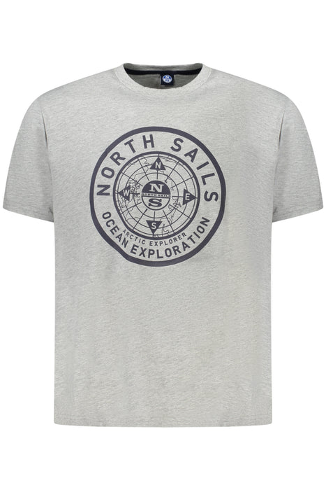 North Sails Short Sleeve T-Shirt Men Grey