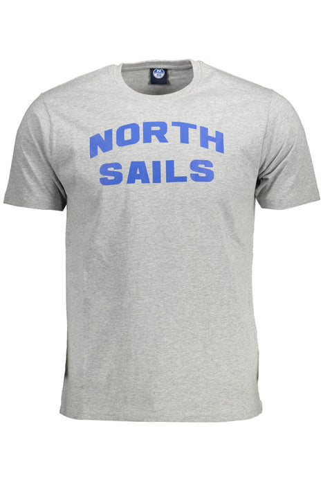 North Sails Mens Short Sleeve T-Shirt Gray