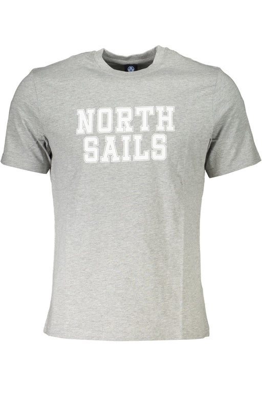 North Sails Mens Short Sleeved T-Shirt Gray