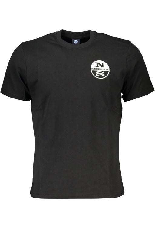 North Sails Mens Short Sleeve T-Shirt Black