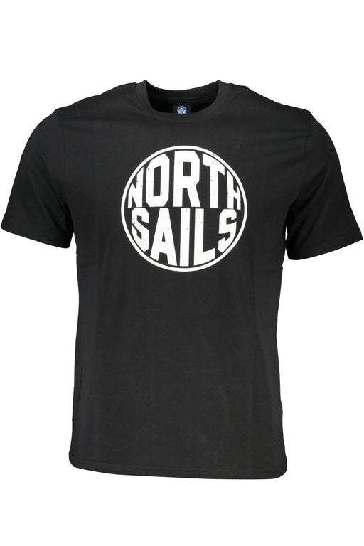 North Sails Mens Short Sleeve T-Shirt Black