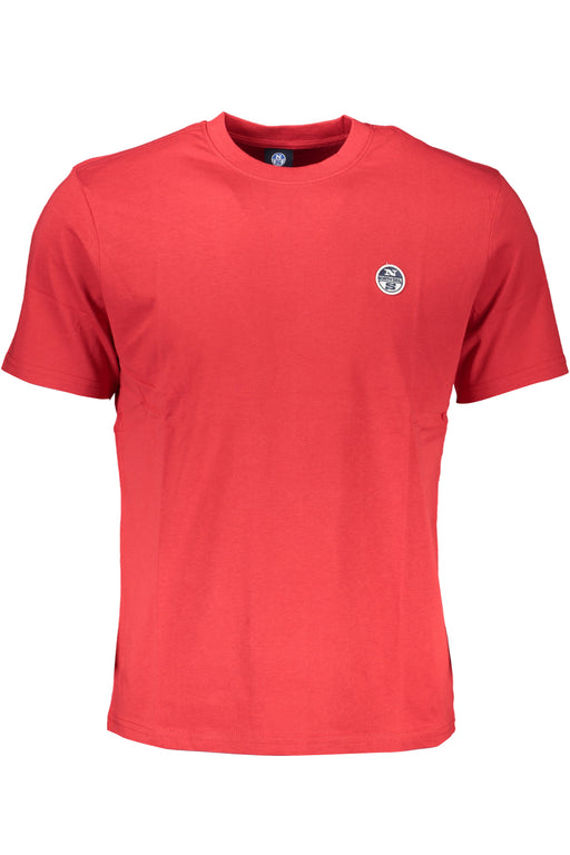North Sails Mens Short Sleeve T-Shirt Red