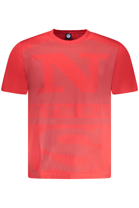 North Sails Mens Short Sleeve T-Shirt Red