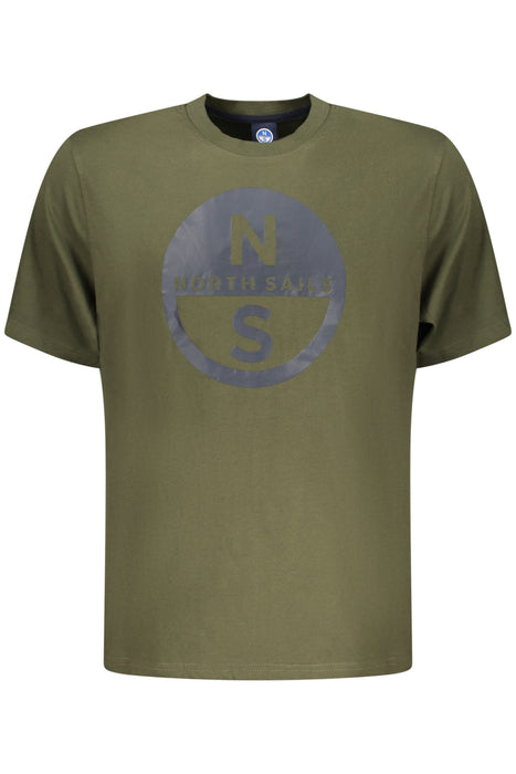 North Sails Mens Short-Sleeved T-Shirt Green