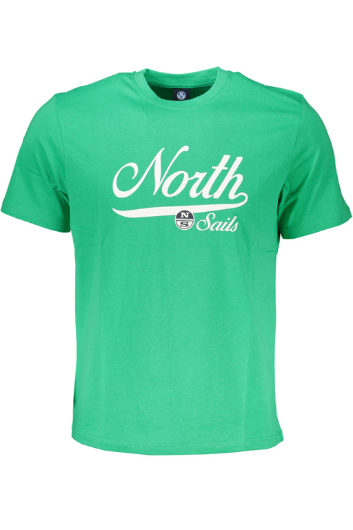 North Sails Green Mens Short Sleeved T-Shirt