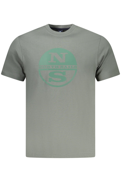 North Sails Mens Short-Sleeved T-Shirt Green