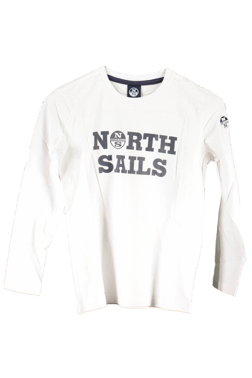 North Sails White Kid Long Sleeved T-Shirt