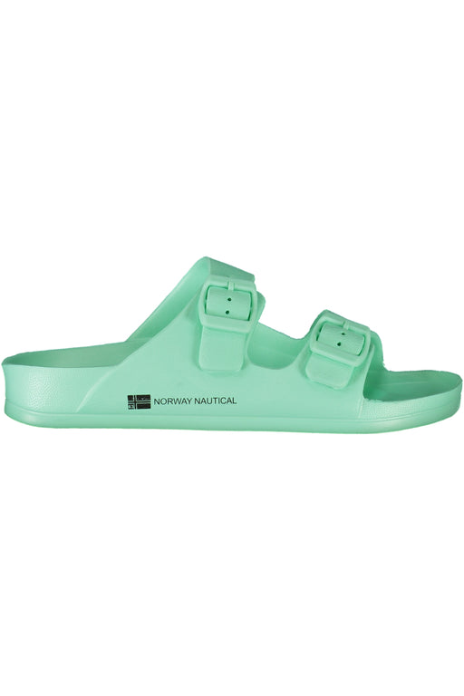 Norway 1963 Womens Green Slipper Footwear