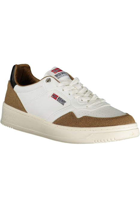 Norway 1963 Mens White Sports Shoes