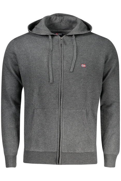 Norway 1963 Mens Grey Cardigan