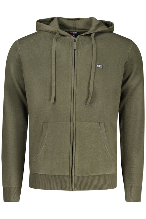 Norway 1963 Mens Green Cardigan