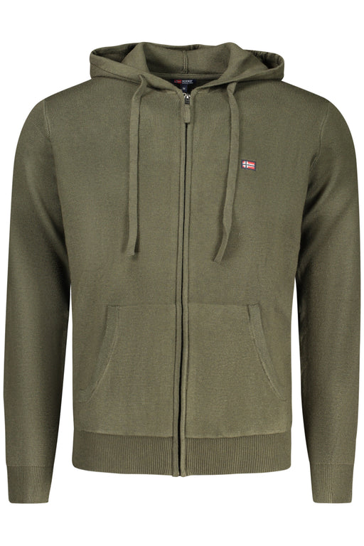 Norway 1963 Mens Green Cardigan