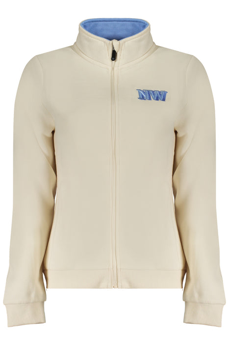 Norway 1963 Womens Zip-Up Sweatshirt Beige