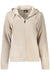Norway 1963 Womens Beige Zip-Up Sweatshirt