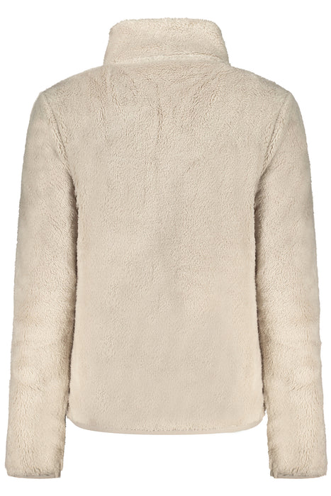 Norway 1963 Womens Beige Zip-Up Sweatshirt