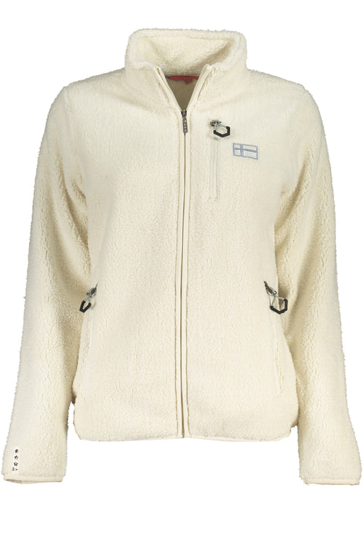 Norway 1963 Womens White Zip Sweatshirt