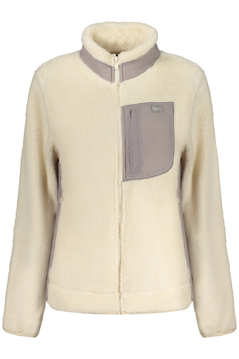 Norway 1963 Womens White Zip-Up Sweatshirt