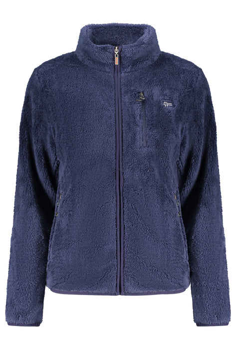 Norway 1963 Womens Blue Zip-Up Sweatshirt