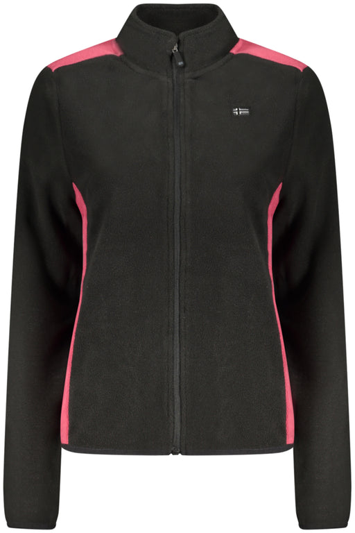 Norway 1963 Womens Black Zip-Up Sweatshirt