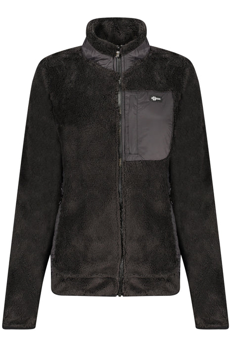 Norway 1963 Womens Black Zip-Up Sweatshirt