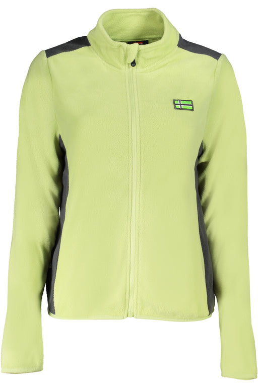 Norway 1963 Womens Zip-Up Sweatshirt Green