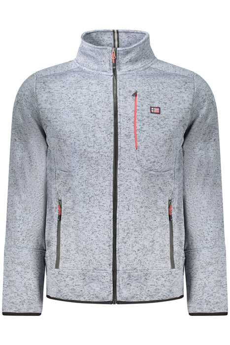 Norway 1963 Mens Blue Zip-Up Sweatshirt