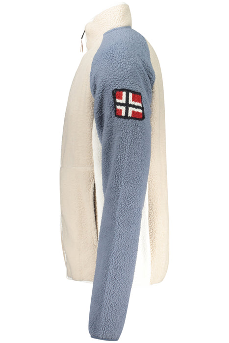 Norway 1963 Mens Beige Zip-Up Sweatshirt
