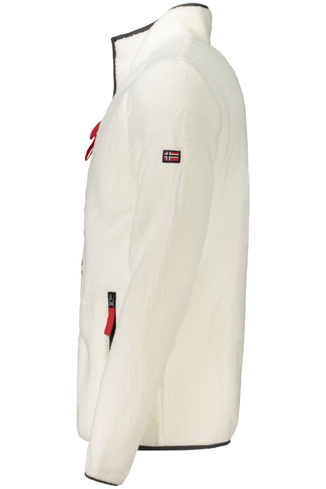 Norway 1963 Mens White Zip-Up Sweatshirt