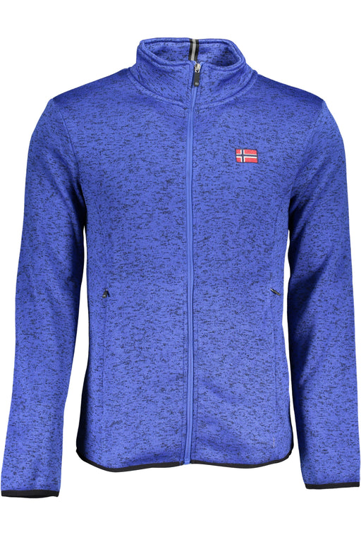 Norway 1963 Mens Blue Zip Sweatshirt