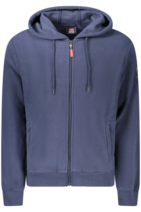 Norway 1963 Mens Blue Zip-Up Sweatshirt