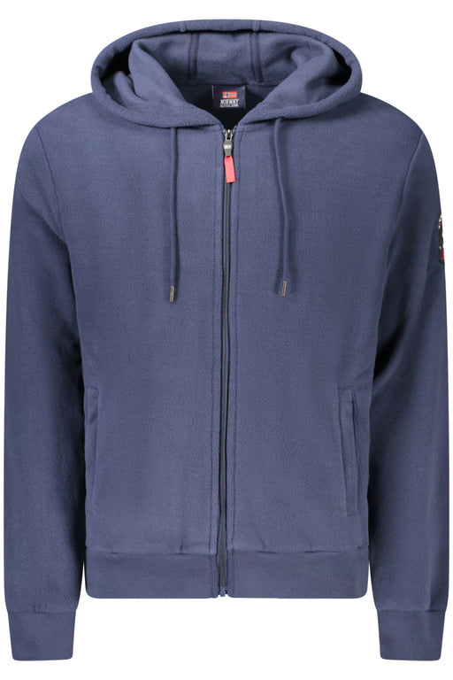 Norway 1963 Mens Blue Zip-Up Sweatshirt