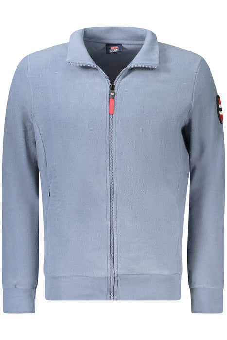 Norway 1963 Mens Blue Zip-Up Sweatshirt