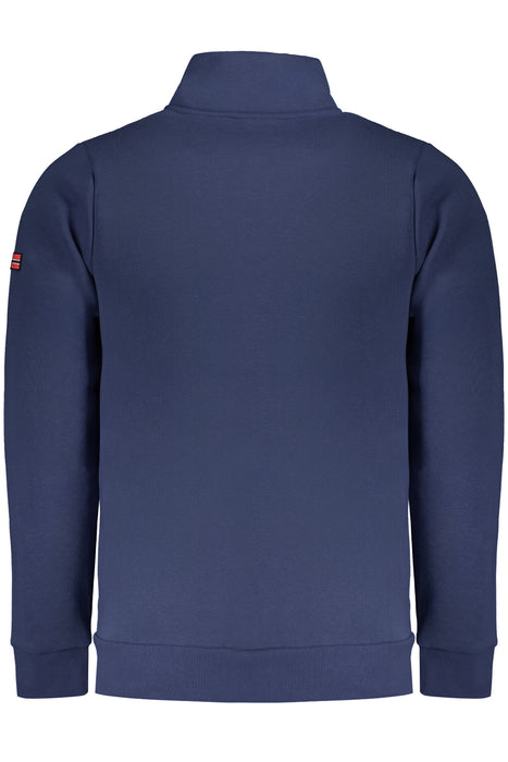 Norway 1963 Mens Blue Zip-Up Sweatshirt