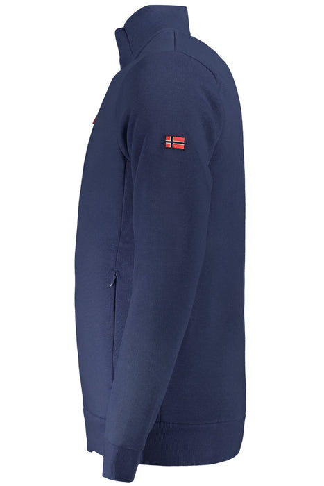 Norway 1963 Mens Blue Zip-Up Sweatshirt