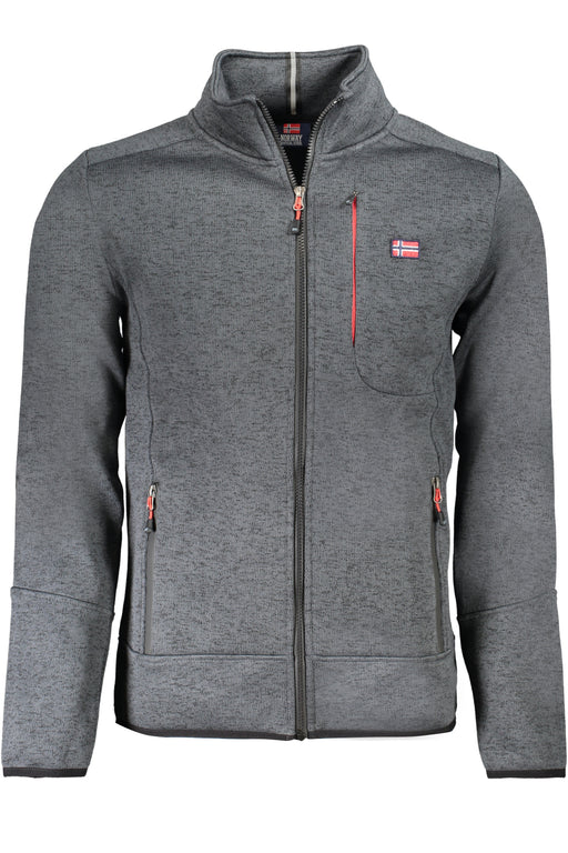 Norway 1963 Mens Zip-Up Sweatshirt Grey