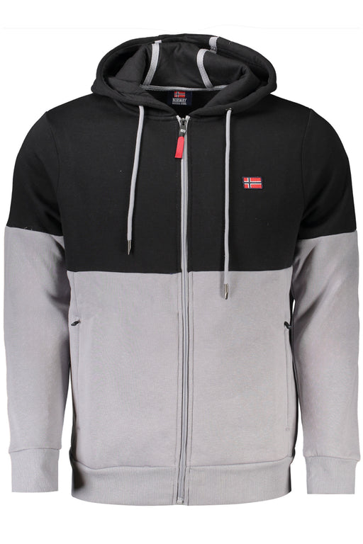 Norway 1963 Mens Zip-Up Sweatshirt Grey