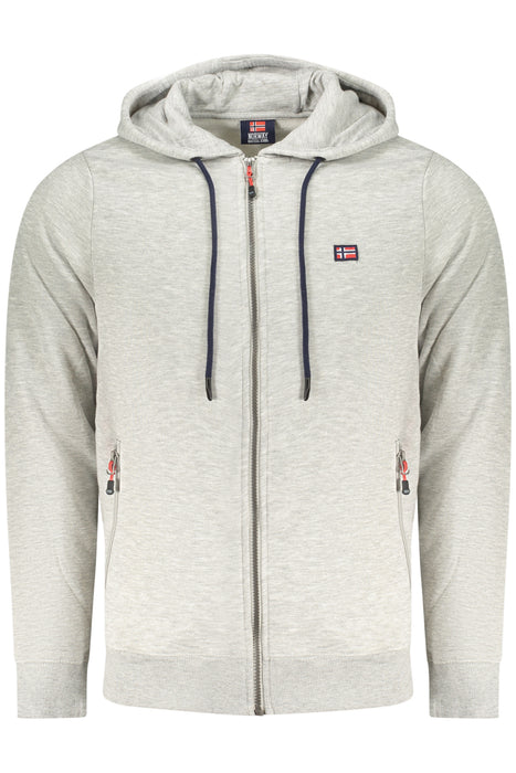 Norway 1963 Mens Gray Zip-Up Sweatshirt