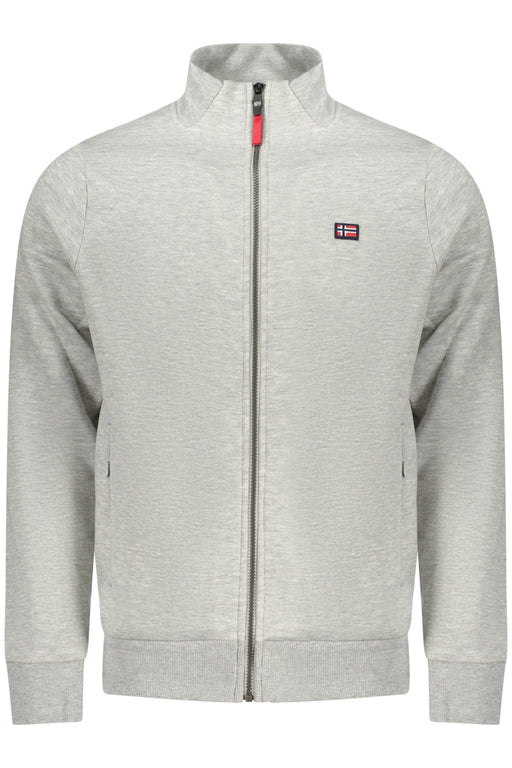 Norway 1963 Mens Gray Zip-Up Sweatshirt