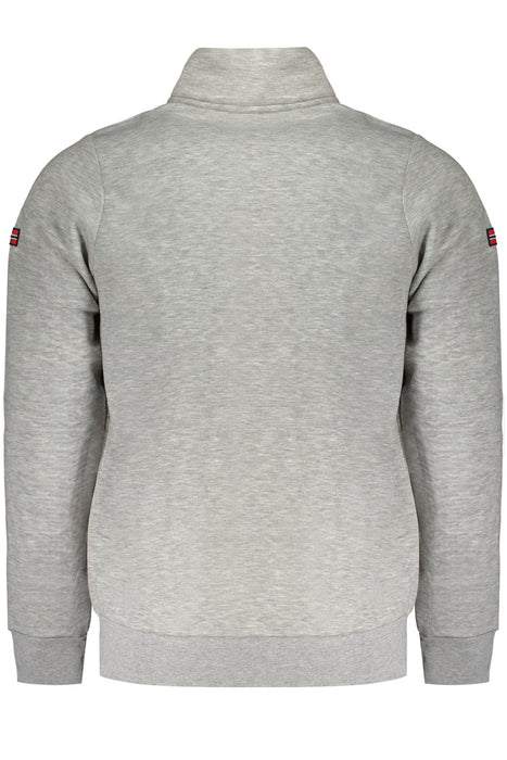 Norway 1963 Mens Zip-Up Sweatshirt Grey